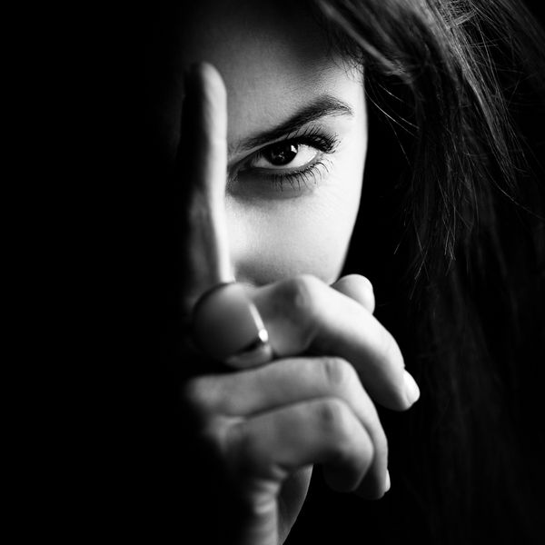 Woman warning
